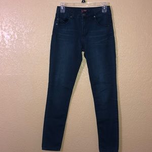 High-Waisted Skinny Jeans